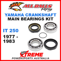 All Balls 24-1026 Yamaha IT 250 IT 250 1977-1983 Crankshaft Main Bearings MX