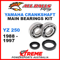 All Balls 24-1027 Yamaha YZ 250 YZ250 1988-1997 Crankshaft Main Bearings MX