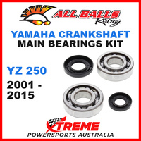 All Balls 24-1029 Yamaha YZ 250 YZ250 2001-2015 Crankshaft Main Bearings MX