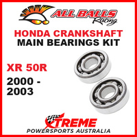 All Balls 24-1031 Honda XR50R XR 50R 2000-2003 Crankshaft Main Bearings