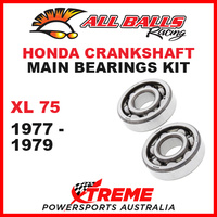 All Balls 24-1031 Honda XL75 XL 75 1977-1979 Crankshaft Main Bearings