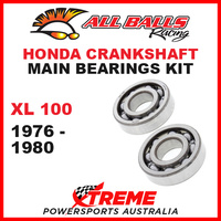 All Balls 24-1033 Honda XL100 XL 100 1976-1980 Crankshaft Main Bearings