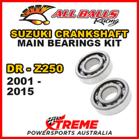 All Balls 24-1033 For Suzuki DR-Z250 DR-Z 250 2001-2015 Crankshaft Main Bearings