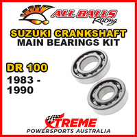 All Balls 24-1036 For Suzuki DR100 DR 100 1983-1990 Crankshaft Main Bearings
