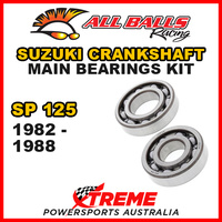 All Balls 24-1036 For Suzuki SP125 SP 125 1982-1988 Crankshaft Main Bearings