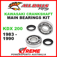 All Balls 24-1044 Kawasaki KDX200 KDX 200 1983-1990 Crankshaft Main Bearings MX