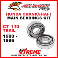 All Balls 24-1048 Honda CT110 CT 110 Trail 1980-1986 Crankshaft Main Bearings