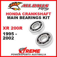 All Balls 24-1052 Honda XR200R XR 200R 1995-2002 Crankshaft Main Bearings