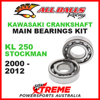 All Balls 24-1059 Kawasaki KL 250 Stockman 2000-2012 Crankshaft Main Bearings MX