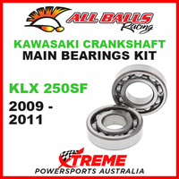All Balls 24-1059 Kawasaki KLX250SF KLX 250SF 09-11 Crankshaft Main Bearings MX