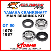 All Balls 24-1061 Yamaha QT 50 QT50 1979-1987 Crankshaft Main Bearings MX