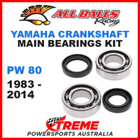 All Balls 24-1074 Yamaha PW 80 PW80 1983-2014 Crankshaft Main Bearings MX
