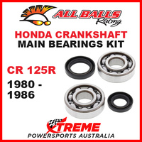 All Balls 24-1075 Honda CR125R CR 125R 1980-1986 Crankshaft Main Bearings
