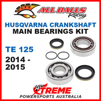 All Balls 24-1097 Husqvarna TE125 TE 125 2014-2015 Crankshaft Main Bearings