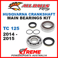 All Balls 24-1097 Husqvarna TC125 TC 125 2014-2015 Crankshaft Main Bearings