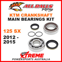 All Balls 24-1097 KTM 125SX 125 SX 2012-2015 Crankshaft Main Bearings MX