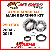 All Balls 24-1098 KTM 250EXC 250 EXC 2004-2015 Crankshaft Main Bearings MX