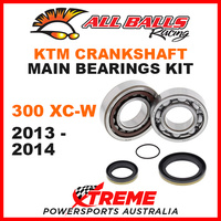 All Balls 24-1098 KTM 300XC-W 300 XC-W 2013-2014 Crankshaft Main Bearings MX