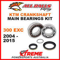 All Balls 24-1098 KTM 300EXC 300 EXC 2004-2015 Crankshaft Main Bearings MX