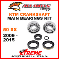 All Balls 24-1099 KTM 50SX 50 SX 2009-2015 Crankshaft Main Bearings MX