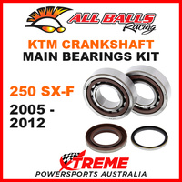 All Balls 24-1105 KTM 250SX-F 250 SX-F 2005-2012 Crankshaft Main Bearings MX