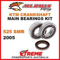 All Balls 24-1106 KTM 525SMR 525 SMR 2005 Crankshaft Main Bearings MX