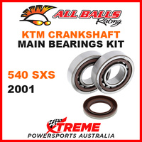 All Balls 24-1106 KTM 540SXS 540 SXS 2001 Crankshaft Main Bearings MX