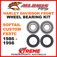 25-1002 HD Softail Custom FXSTC 1986-1998 Front Wheel Bearing Kit