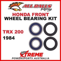 Front Wheel Bearing Kit Honda ATV TRX200 TRX 200 200cc 1984 QUAD, All Balls 25-1112