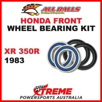 Front Wheel Bearing Kit Honda XR350R XR 350R 1983 Trail Bike, All Balls 25-1120