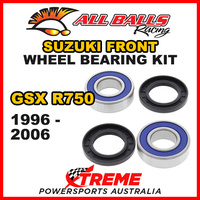 All Balls 25-1276 For Suzuki GSXR750 1996-2006 Front Wheel Bearing Kit