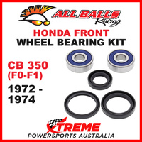 25-1307 Honda CB350 CB 350 (F0-F1) 1972-1974 Front Wheel Bearing Kit