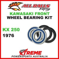 MX Front Wheel Bearing Kit Kawasaki KX250 KX 250 1976 Dirt Bike, All Balls 25-1311