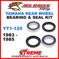 ALL BALLS 25-1314 REAR WHEEL BEARING KIT YAMAHA YT1-125 1983-1985 ATV