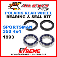 ALL BALLS 25-1321 ATV REAR WHEEL BEARING KIT POLARIS SPORTSMAN 350 4x4 1993