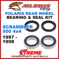 ALL BALLS 25-1321 ATV REAR WHEEL BEARING KIT POLARIS SCRAMBLER 500 4x4 1997-1998