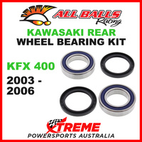 25-1331 Kawasaki KFX 400 KFX400 2003-2006 ATV Rear Wheel Bearing Kit