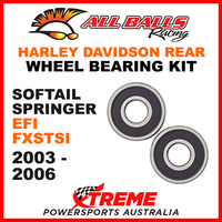 All Balls 25-1368 HD Softail Springer EFI FXSTSI 2003-2006 Rear Wheel Bearings