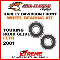 All Balls 25-1368 HD Touring Road Glide FLTR 2001 Front Wheel Bearing Kit