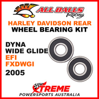 25-1368 HD Dyna Wide Glide EFI FXDWGI 2005 Rear Wheel Bearing Kit