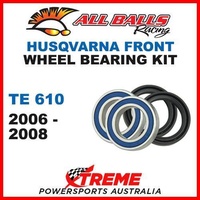 MX Front Wheel Bearing Kit Husqvarna TE610 TE 610 2006-2008 Moto, All Balls 25-1415