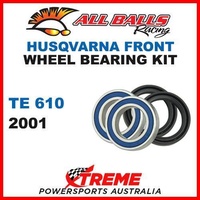 MX Front Wheel Bearing Kit Husqvarna TE610 TE 610 2001 Enduro, All Balls 25-1416