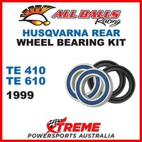 MX Rear Wheel Bearing Kit Husqvarna TE410 TE610 TE 410 610 1999, All Balls 25-1418