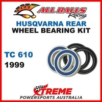 MX Rear Wheel Bearing Kit Husqvarna TC610 TC 610 610cc 1999 Moto, All Balls 25-1418