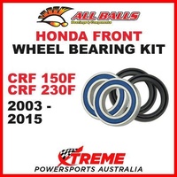 MX Front Wheel Bearing Kit Honda CRF150F CRF230F CRF 150F 230F 2003-2015, All Balls 25-1421