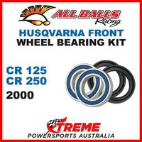 Front Wheel Bearing Kit Husqvarna CR125 CR250 CR 125 250 2000, All Balls 25-1426