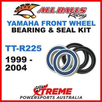 MX Front Wheel Bearing Kit Yamaha TTR225 TT R225 1999-2004 Trail Bike, All Balls 25-1444