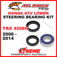 All Balls 25-1460 Honda TRX450ER TRX 450ER 2006-2014 Lower Steering Stem Kit