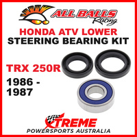 All Balls 22-1463 Honda ATV TRX250R TRX 250R 1986-1987 Lower Steering Stem Kit