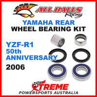 All Balls 25-1474 Yamaha YZF-R1 50th Anniversary 2006 Rear Wheel Bearing Kit